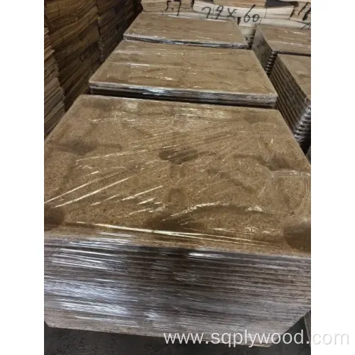 1100X1100mm MDI Glue Compressed Wood Pallet Molded Presswood Pallets for Packaging